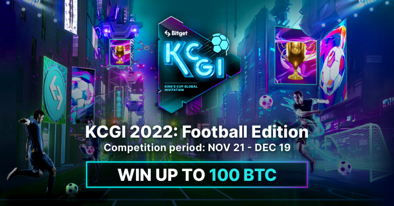 Bitget to Launch KCGI 2022: Football Edition With 100 BTC Prize Pool and More Rewards Including Signed Messi Jerseys and Popular Tokens for Fans