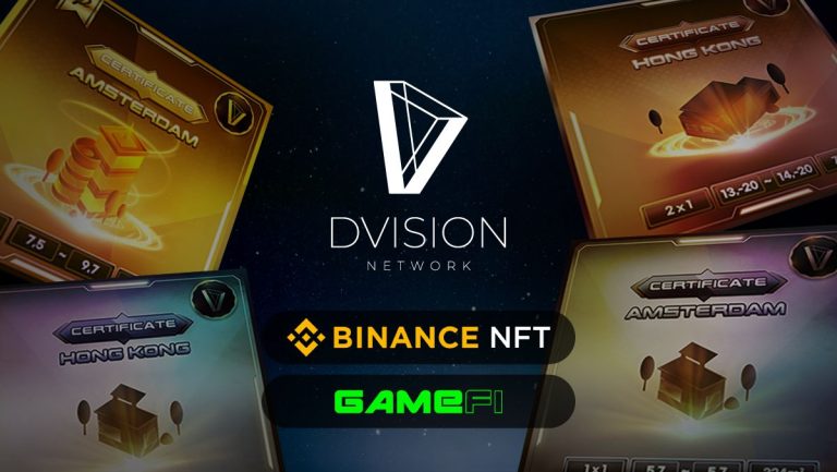 Dvision Network Announces 4th LAND Sale Together With Binance NFT and GameFi․org