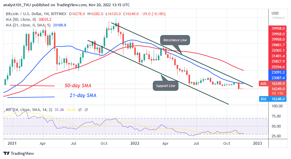 Bitcoin Price Prediction for Today, November 20: BTC Price Revisits ,588 Low