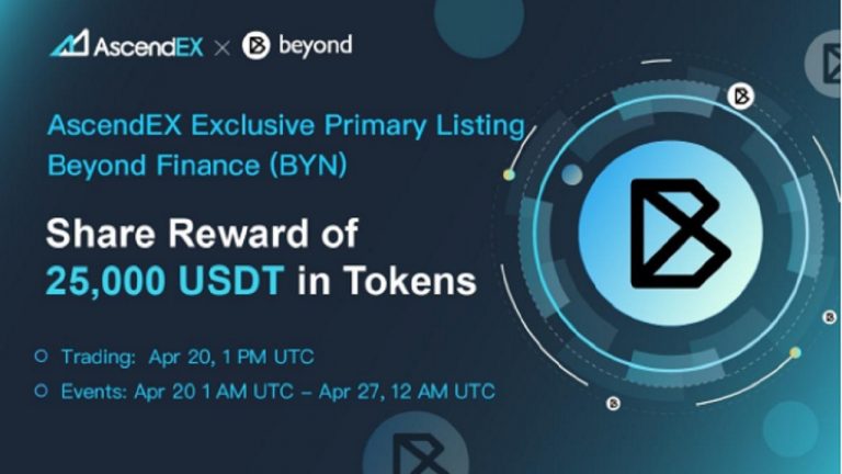 Beyond Finance Listing On Ascendex