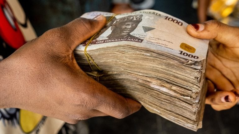 Nigerian Currency Slides 5% After Central Bank Injects More Than  Million Into Forex Market