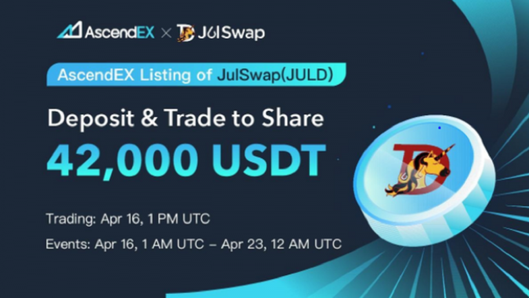 JulSwap Listing on AscendEX