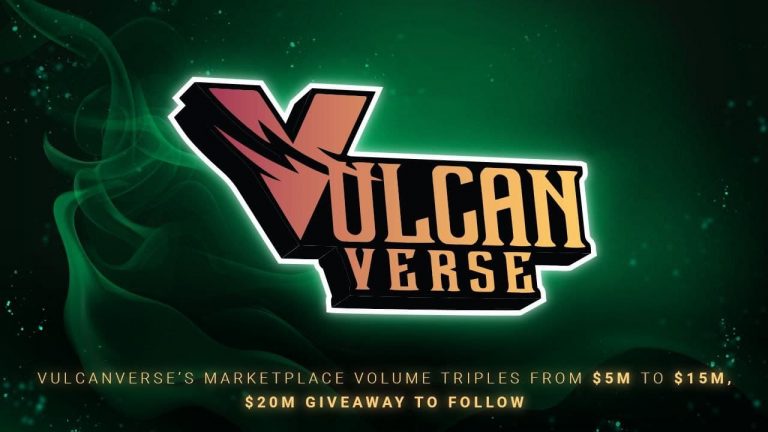 VulcanVerse’s Marketplace Volume Triples From m to m, M Giveaway to Follow