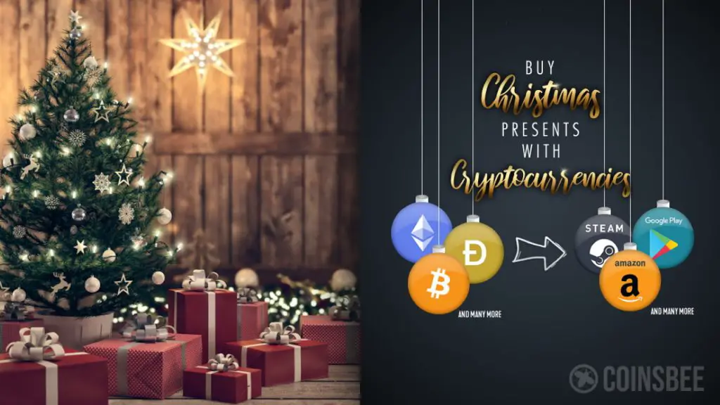 Buy Christmas Presents From Top Brands With Over 100 Cryptocurrencies on Coinsbee Buy Christmas Presents From Top Brands With Over 100 Cryptocurrencies on Coinsbee